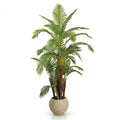 Palm Tree with Natural Fiber
